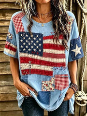 Women's short-sleeved T-shirt