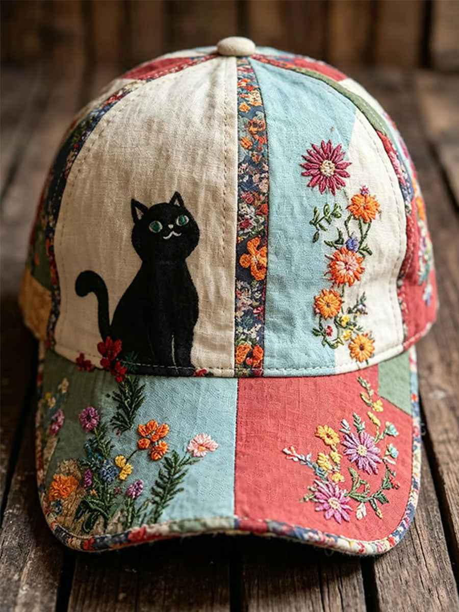 Cat Art Print Casual Unisex Hat