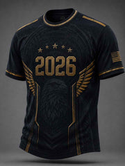 Men's Gift For Soccer Fans Print Casual Tee