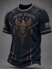 Men's Gift For Soccer Fans Print Casual Tee