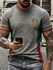 Men's Mexico Proud Art Printed T-shirt gracestitchs