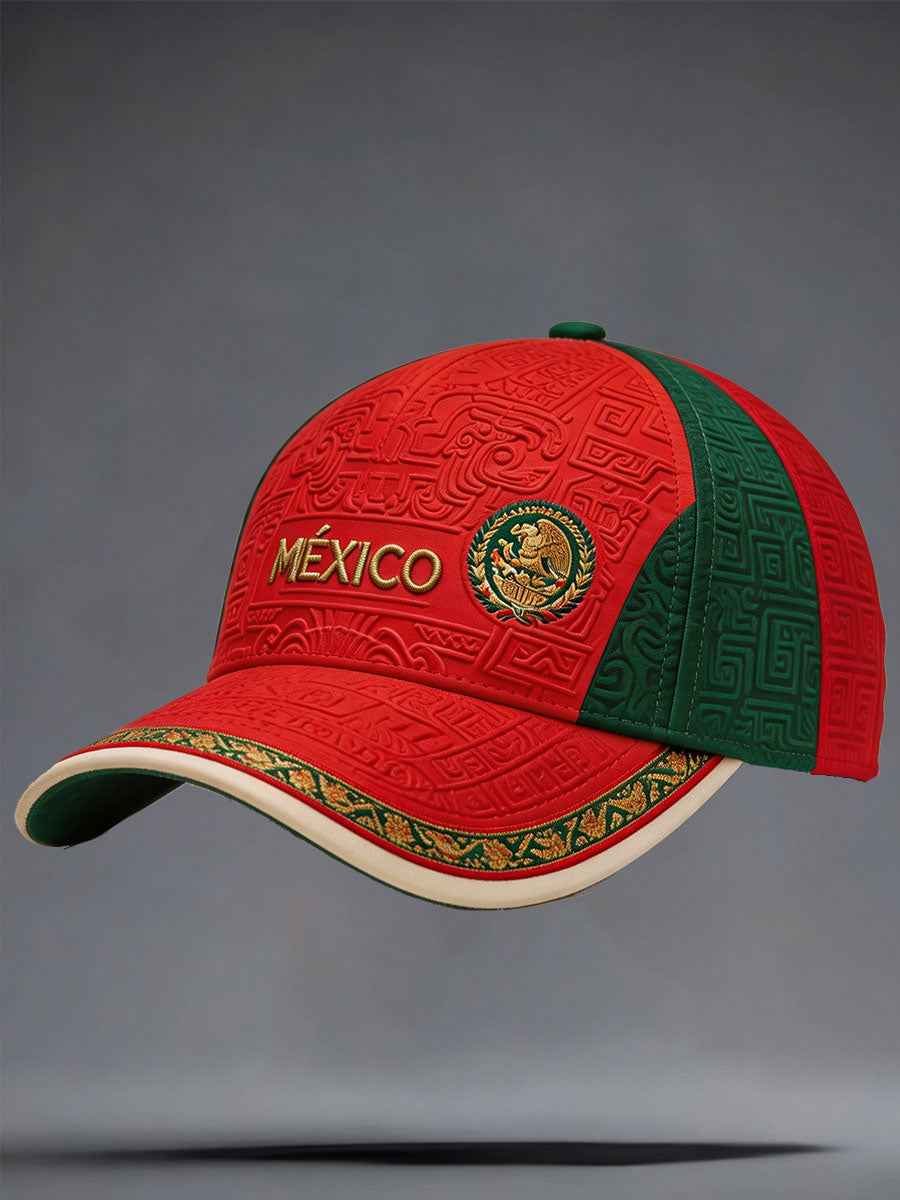 Unisex Mexico Football Lover Art Printed Hat