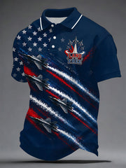 Men's USA 1776-2026 Printed Casual Top gracestitchs