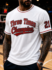 Men's Stacey King short sleeves t-shirt gracestitchs