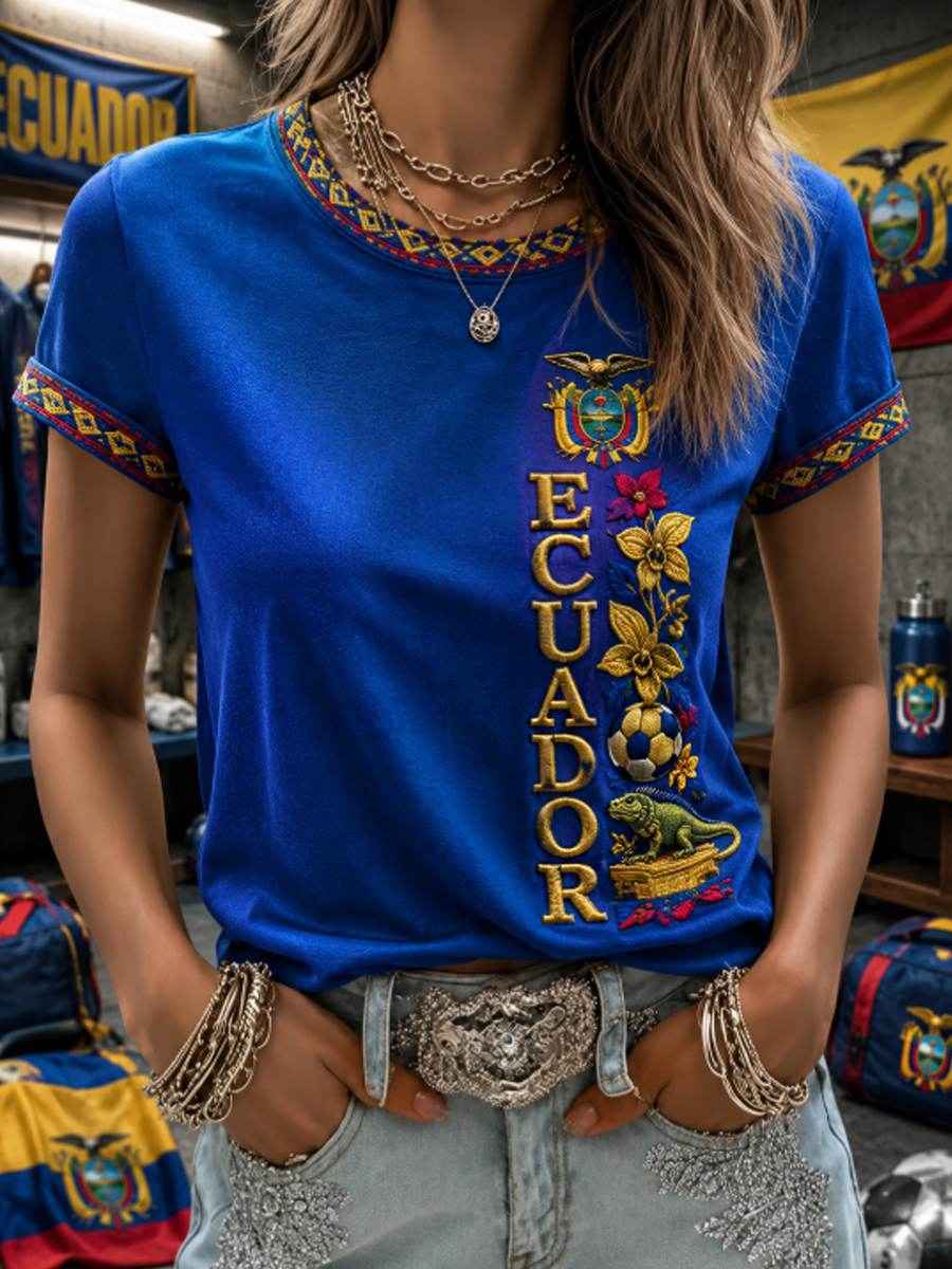 Women's short-sleeved T-shirt
