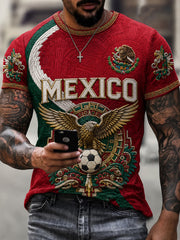 Men's Gift For Football Fans Print Casual Tee gracestitchs
