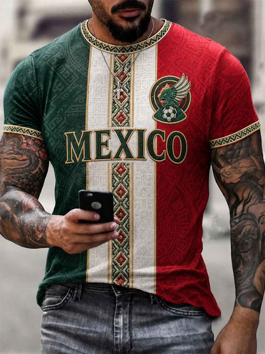 Men's Gift For Football Fans Print Casual Tee gracestitchs