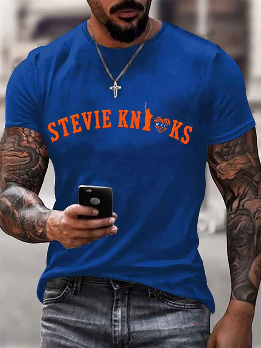 Men's Gift For Basketball Fans Print Casual Tee gracestitchs
