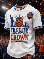 Men's Gift For Basketball Fans Print Casual Tee gracestitchs