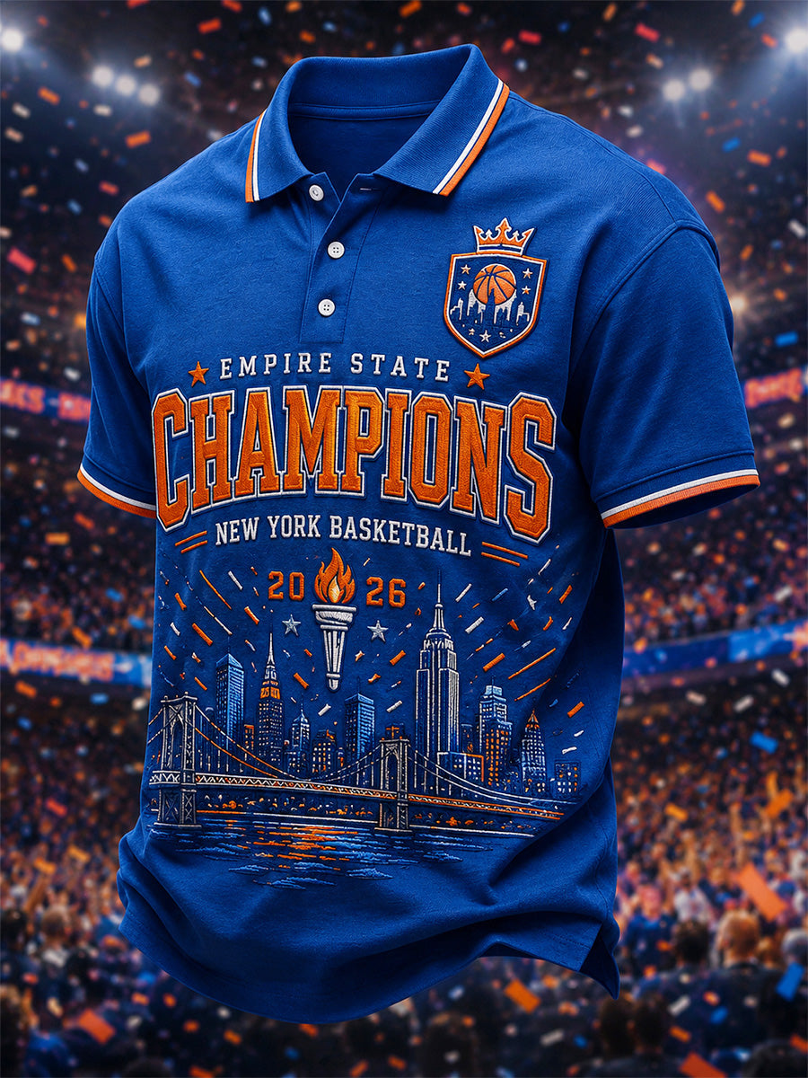Men's Gift For Basketball Fans Print Casual Polo gracestitchs