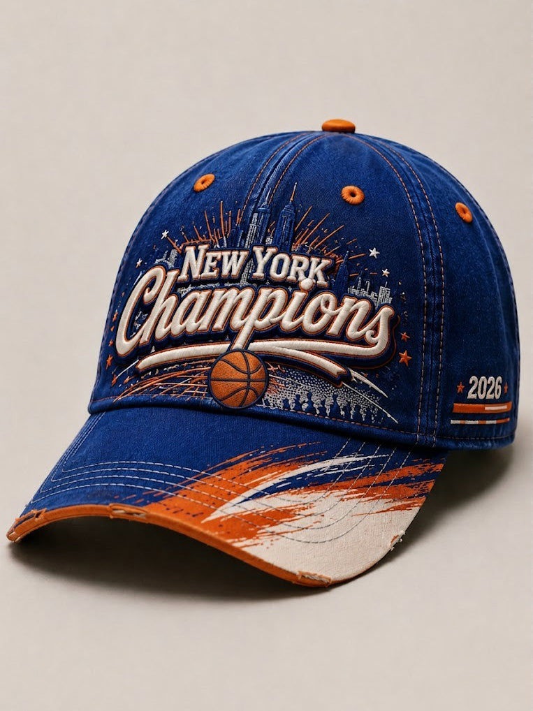 New York Champions 2026 Hat gracestitchs