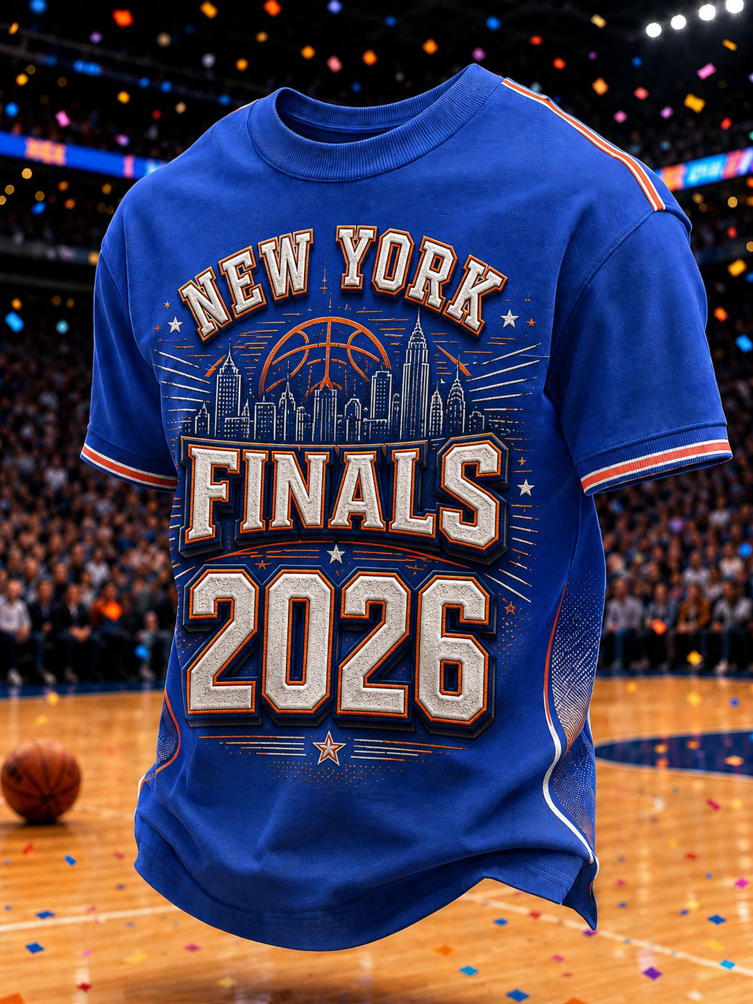 Men's New York Finals 2026 Printed T-shirt gracestitchs
