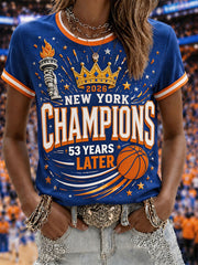 Women's Gift For Basketball Fans Print Casual Tee gracestitchs