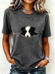 Women's Lovely Border Collie T-Shirt