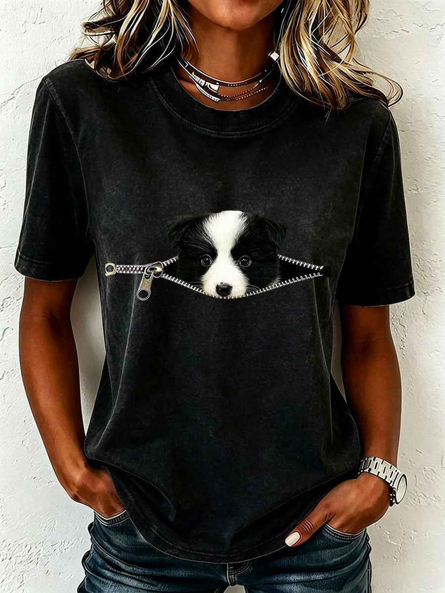 Women's Lovely Border Collie T-Shirt