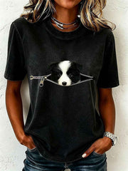 Women's Lovely Border Collie T-Shirt