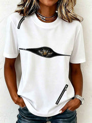 Women's Funny Cat T-Shirt
