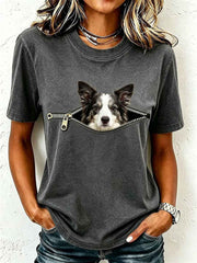 Women's Lovely Border Collie T-Shirt