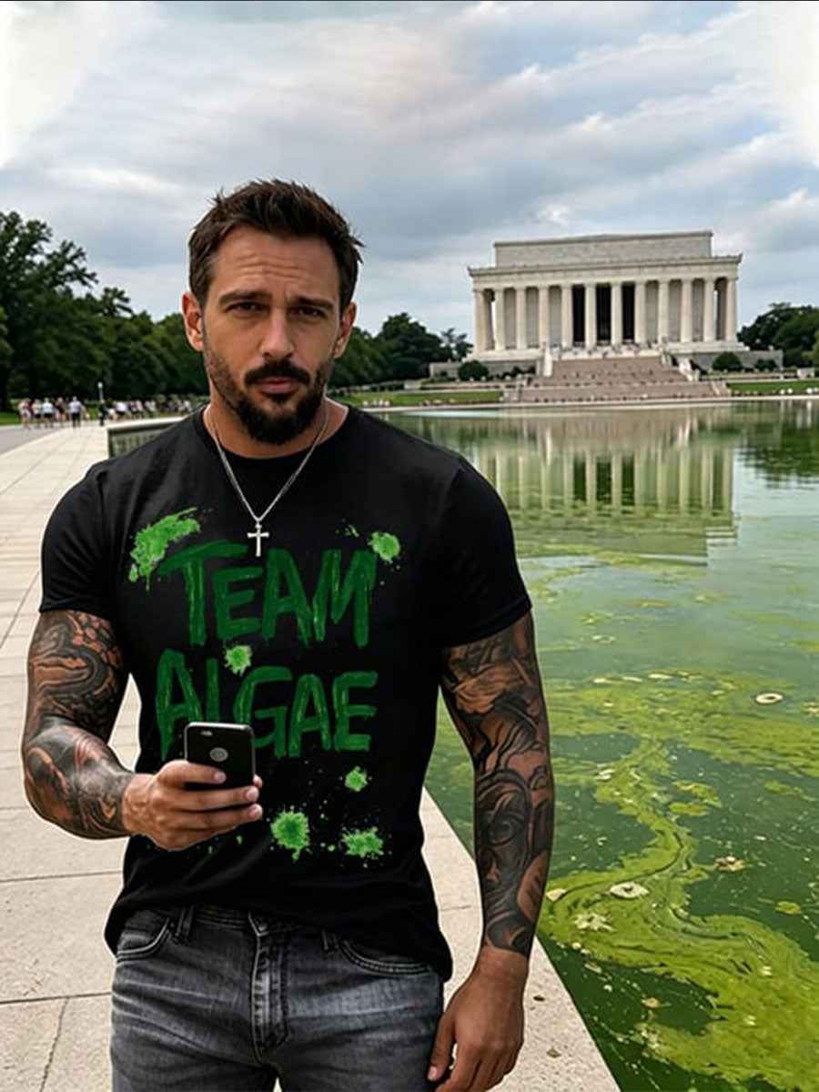 Men's Team Algae Short-sleeved T-shirt