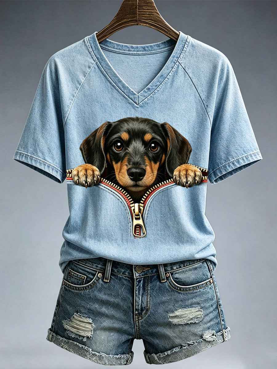 Women's Lovely Dachshund T-Shirt