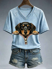 Women's Lovely Dachshund T-Shirt