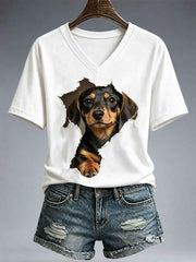 Women's Lovely Dachshund T-Shirt