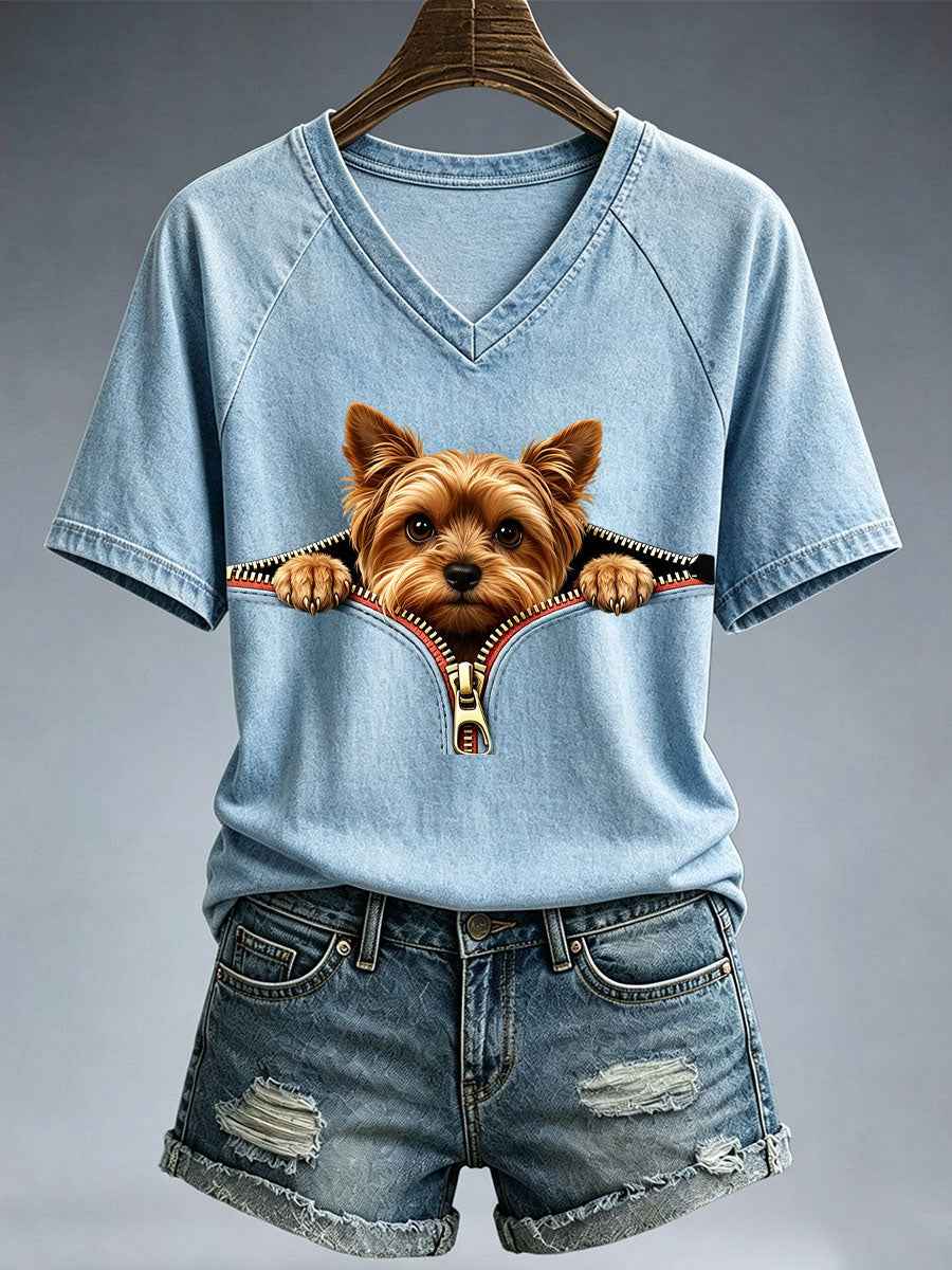 Women's Lovely Yorkshire Terrier T-Shirt