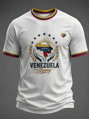 Men's Venezuela Strong Printed T-shirt