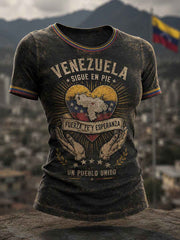 Women's Pray For Venezuela Print T-shirt