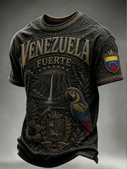 Men's Venezuela Fuerte Short Sleeve T-shirt gracestitchs