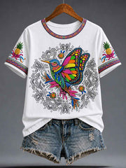 Women's Guelaguetza Mexico Art Printed T-shirt
