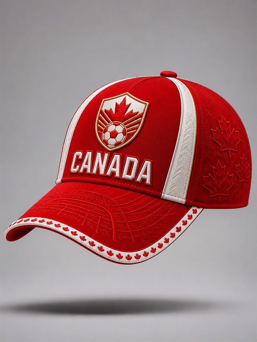 Unisex Canada Soccer Graphic Print Hat gracestitchs