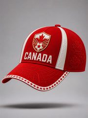 Unisex Canada Soccer Graphic Print Hat gracestitchs