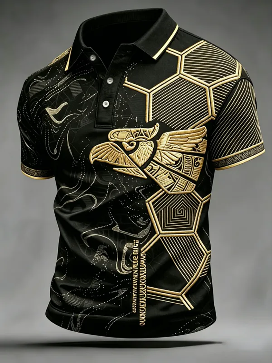 Men's Mexico Printed polo shirt gracestitchs