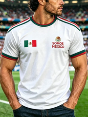 Men's Mexico Printed short sleeve t-shirt gracestitchs