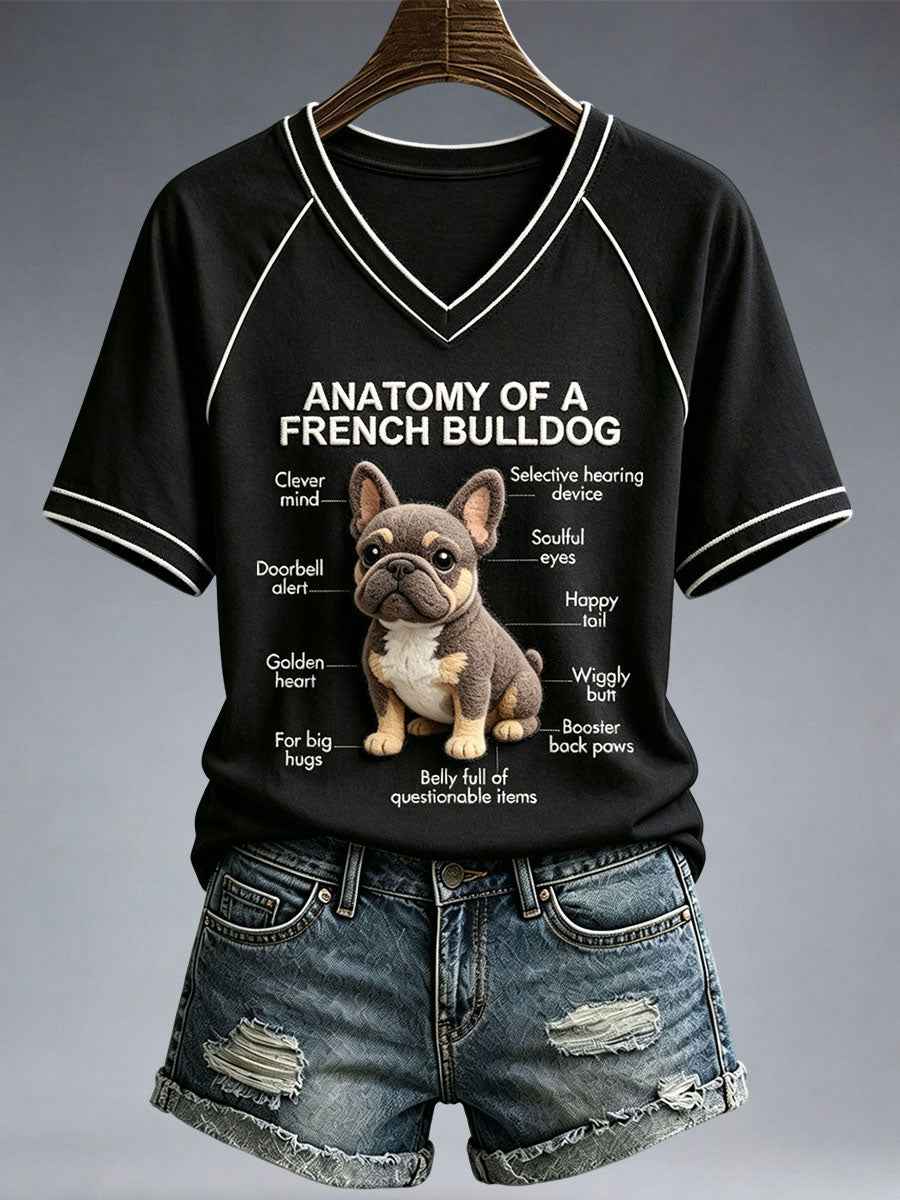Women's Lovely French Bulldog T-Shirt