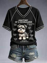 Women's Lovely Schnauzer T-Shirt