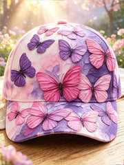 Unisex Alzheimer's Butterfly Hat