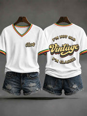 Women's 'I'm Not Old,I'm Classic' Casual T-shirt