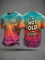 Men's 'I'm Not Old,I'm Vintage' Casual T-shirt