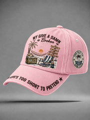 'Too Old to Care Club' unisex hats