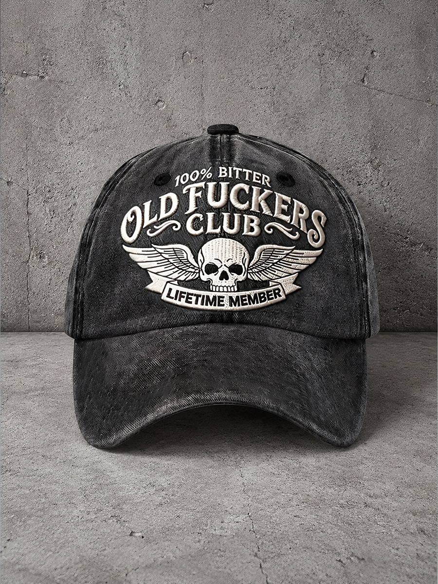 Unisex Old Fuckers Club Hat gracestitchs
