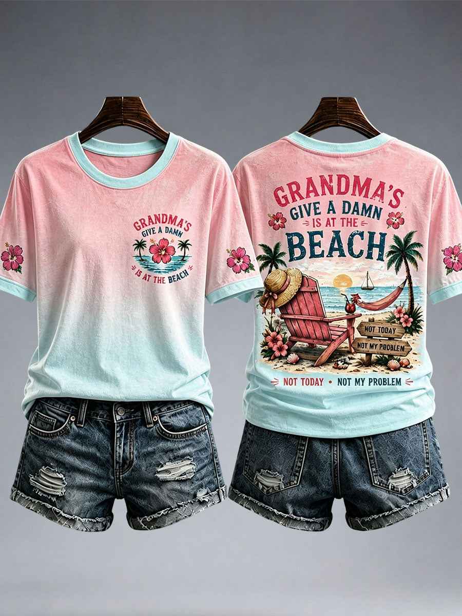 Women's Grandma's Give A Damn T-shirt