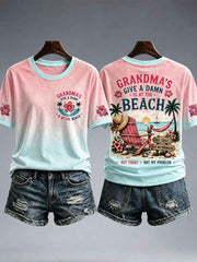 Women's Grandma's Give A Damn T-shirt