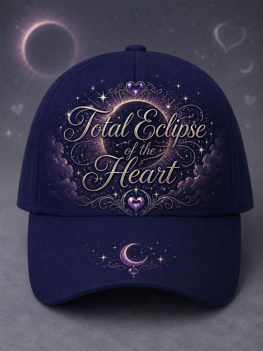 Unisex Total Eclipse Of The Heart Print Hat