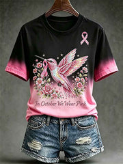 Women's In October We Wear Pink Short-sleeved T-shirt