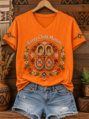 Women's Every Child Matters T-Shirt gracestitchs