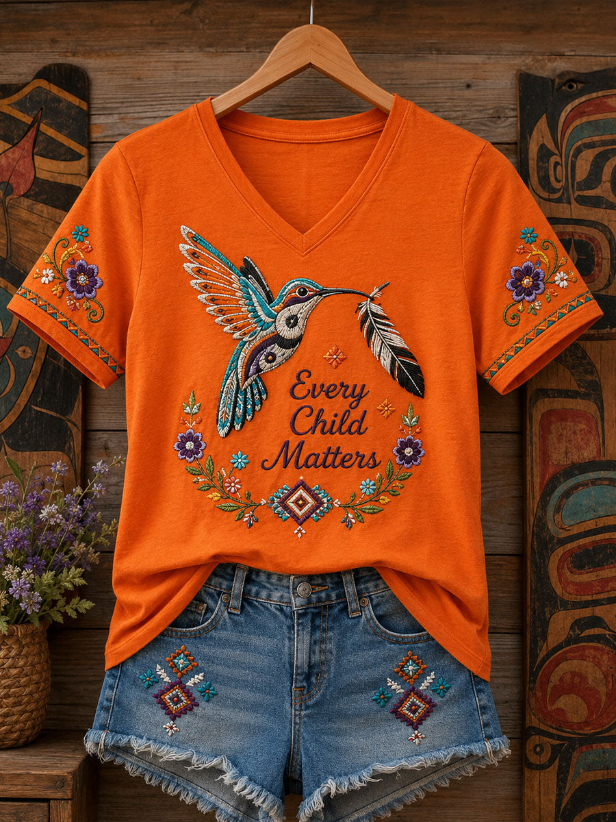 Women's Every Child Matters T-shirt gracestitchs