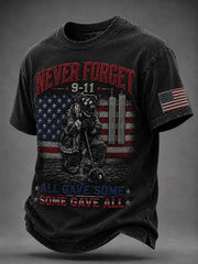 Men's 9.11 Never Forget Short Sleeves T-shirt gracestitchs