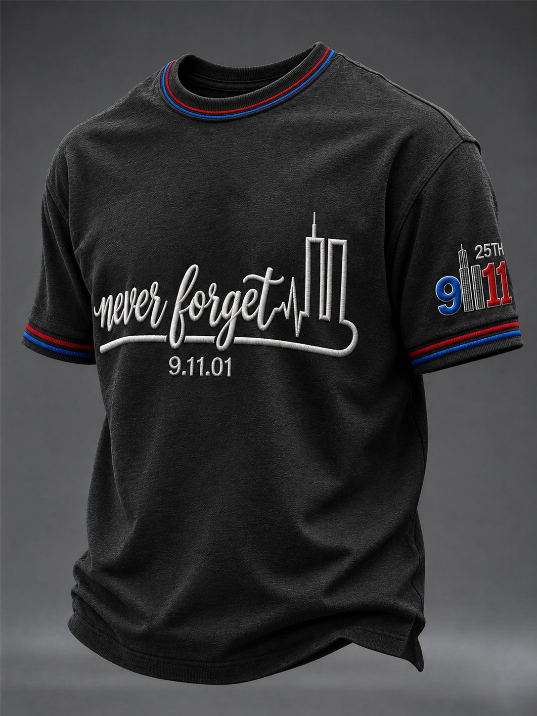 Men's 9/11 Incident Short Sleeves T-shirt gracestitchs